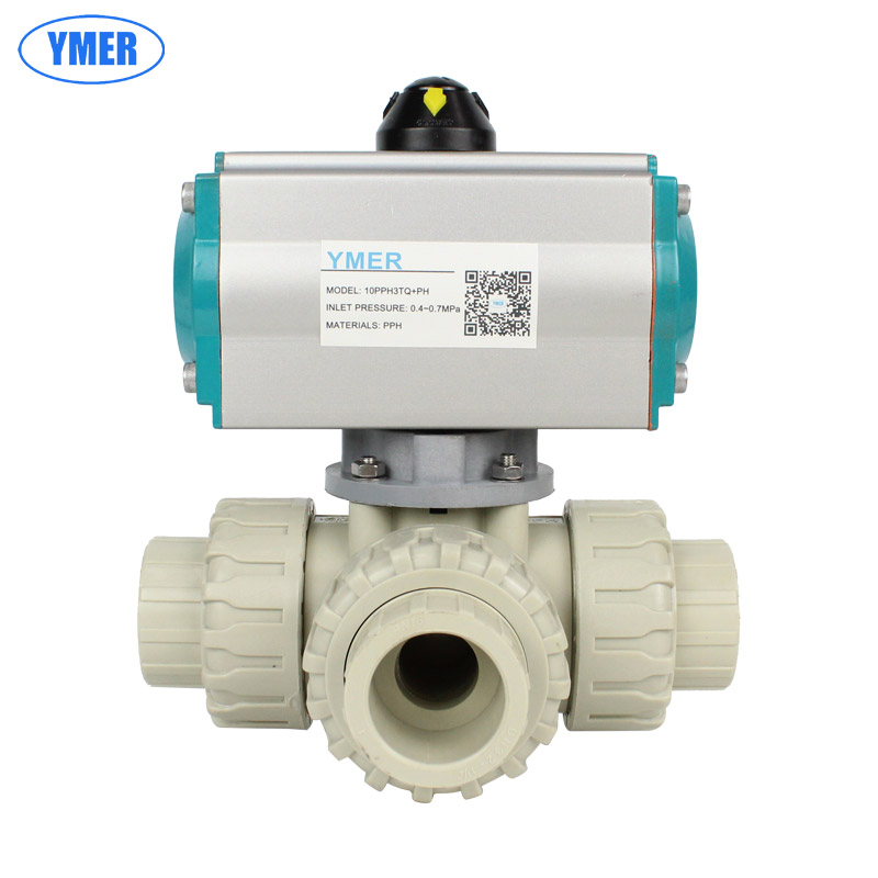 YMER 气动PPH三通换向球阀 10PPH3T/LQ+PH(S)