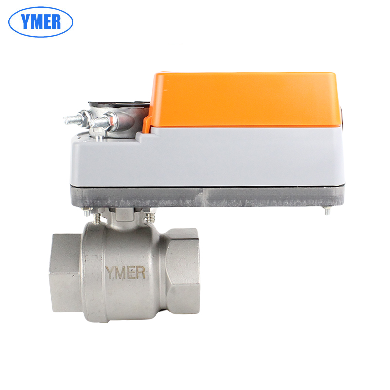 YMER电动调节阀不锈钢球阀可选信号0-10V/4-20mA模拟量水开关